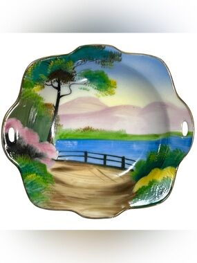 Antique 1900s Elite Works Bawo & Dotter Limoges France Art Nouveau Hand Painted